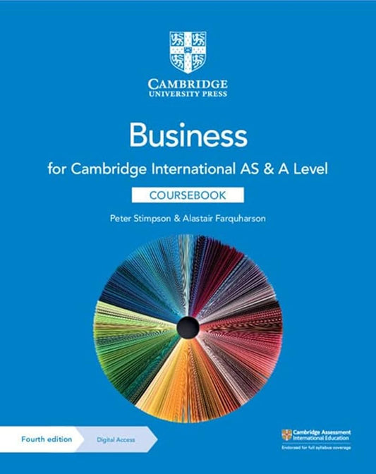 Cambridge International AS & A Level Business Coursebook 4th edition